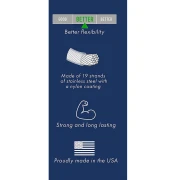 Fil Cablé 19 brins 0.30 mm - Beadalon - Argenté Satiné x9,2 m