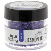 Chips pailletés en flacon - Jesmonite - Bleu x30g|raw }}