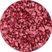 Chips pailletés en flacon - Jesmonite - Rouge x30g