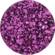 Chips pailletés en flacon - Jesmonite - Mauve x30g