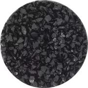 Chips pailletés en flacon - Jesmonite - Noir x30g