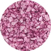 Chips pailletés en flacon - Jesmonite - Fuchsia x30g