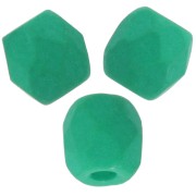 Facettes 3 mm - Alabaster Neon Emerald x50|raw }}