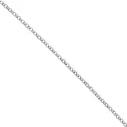 Chaîne maille Jaseron 3.5 mm - Acier inoxydable 316L x1m