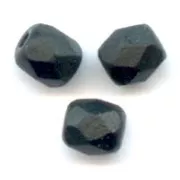 Jet - Facettes 4 mm Jet Mat x50 Facettes 4 mm Jet Mat x50