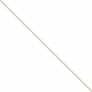 Chaîne maille Rombo 1.5 mm - Acier inoxydable 316L Doré x50cm