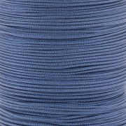Tresse de soie 0.8 mm - Bleu Foncé x1m