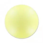 Cabochon Nacré PureCrystal 5817 10 mm Pastel Yellow Pearl x1