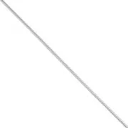 Chaîne maille Serpentine 1.3 mm - Acier inoxydable 316L x1m