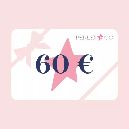 E-Carte Cadeau Perles & Co - 60€
