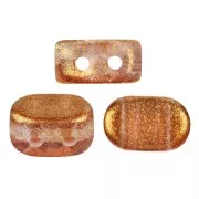 Perles en verre Lipsi® par Puca® 4x6 mm - Candy Caramel x10g