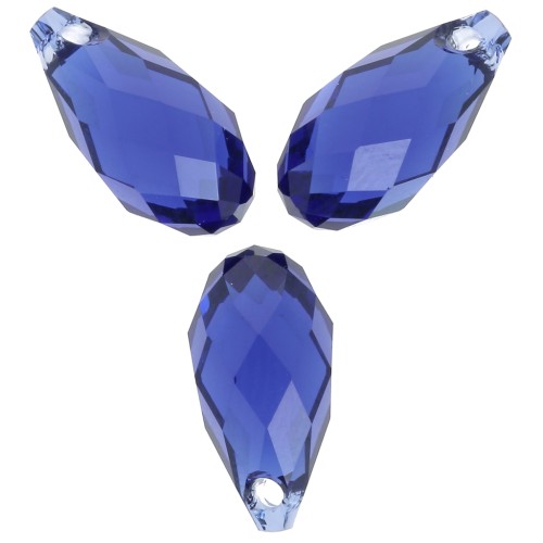 Gouttes PureCrystal 6010 11x5.5 mm - Reinvented Dark Sapphire x4