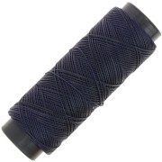 Fil plat en polyester ciré Slam Cord pour micro macramé 0.6 mm - Bleu nuit x100m|raw }}