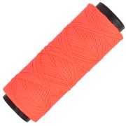 Fil plat en polyester ciré Slam Cord pour micro macramé 0.8 mm - Orange fluo x100m|raw }}