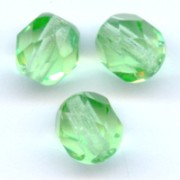 Facettes 6 mm Peridot  x25