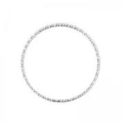 Anneau travaillé 25mm en Argent 925 x1