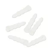 Embouts Jack plug Eco pour téléphone portable 16x4mm Translucide x50