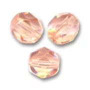 Facettes 6 mm Rosaline Peach  x25