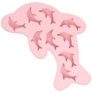 Moule en silicone pour réaliser des dauphins de 38x32 mm x1