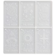 Moule en silicone pour réaliser des cartes de tarot - 70x40 mm x1|raw }}