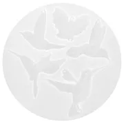 Moule en silicone pour réaliser des pendentifs oiseaux x1