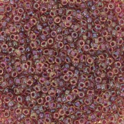 Rocaille Miyuki 15/0 336 - Wine Lined Peridot Luster x8g|raw }}