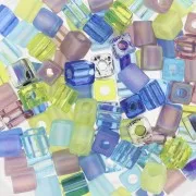 Mix Cubes Miyuki 4 mm SB-MIX-06 - Jeweltone x10g