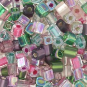 Mix Cubes Miyuki 4 mm SB-MIX-11 - Heather x10g|raw }}
