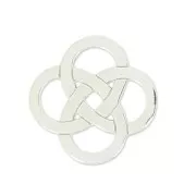 Intercalaire motif celte 21x18 mm en Argent 925 x1