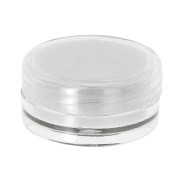 Boite gemmologie ronde 30 mm pour pierres fines - Transparent x1|raw }}