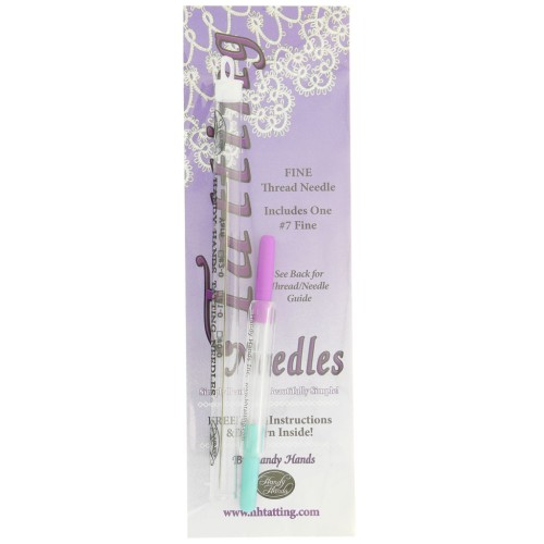 Aiguille Tatting needles - dentelle frivolité - taille 7 Fine x1