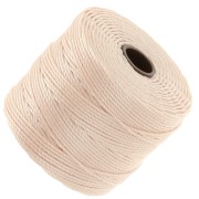 Fil S-LON Bead Cord 0.5 mm - Natural x70m