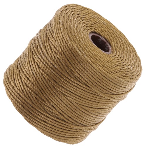 Fil S-LON Bead Cord 0.5 mm - Antique Gold x70m