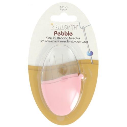 Aiguilles à perler n°12 - Pebbles - Acier x4