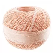Fil de coton Lizbeth taille 10 Light Peach n°630 x111m