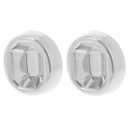 Clips d'oreilles pour cabochon PureCrystal 4610 14x10 mm - Placage Argent fin x2|raw }}