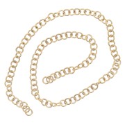 Anneaux ouverts 3x0.6 mm - Acier inoxydable 316L Doré x100