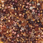 Preciosa Perles rocailles 11/0 2 mm - Mix Topaz x20g
