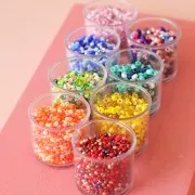 Preciosa Perles rocailles 11/0 2 mm - Mix Sun x20g