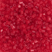Preciosa Perles rocailles Two Cuts 11/0 2 mm - Transparent Light Red x20g|raw }}