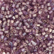 Preciosa Perles rocailles Two Cuts 11/0 2 mm - Light Amethyst Rainbow x20g