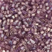 Preciosa Perles rocailles Two Cuts 11/0 2 mm - Light Amethyst Rainbow x20g