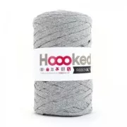Fil trapilho - Hoooked Ribbon XL DMC - Pelote Jersey Gris Clair x 120m