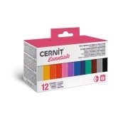 Assortiment de 12 couleurs de Pâte Cernit Essentials x1|raw }}