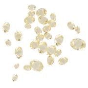 Pierres en vrac en cristal à résiner -  Joblot PureCrystal - 1 à 6 mm - Jonquil x10g