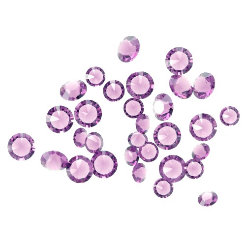 Pierres en vrac en cristal à résiner -  Joblot PureCrystal - 1 à 6 mm - Amethyst x10g