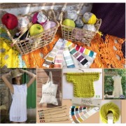 Coton Natura XL DMC - Pelote coton Vert Sapin (n°08) x 75m