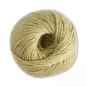 Coton Natura XL DMC - Pelote coton Sable/Vert (n°85) x 75m