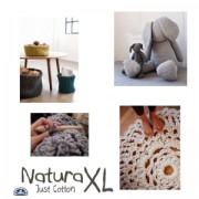 Coton Natura XL DMC - Pelote coton Light Rose (n°41) x 75m