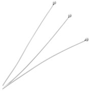 Clous tête boule 50x0.6 mm - Acier inoxydable 304L x10|raw }}